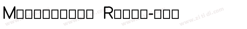 Maszynista Roman字体转换